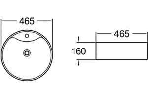 Рукомойник SantiLine SL-1069 - 2