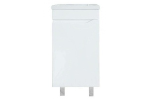 Тумба под раковину АСБ-Мебель Бари 40 напольная белый