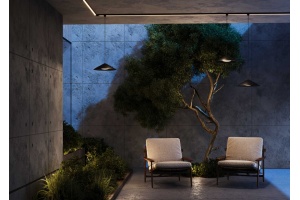 Уличный трековый светильник Maytoni Outdoor O-TR01-1-P-12WB3K - 2