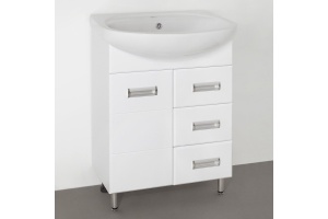 Тумба для комплекта Style Line Ирис 65 белая