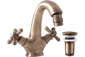 Смеситель для биде Rav Slezak Morava retro бронза - 2