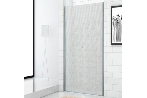 Душевая дверь в нишу Cezares ECO-O-B-2-90-P-Cr стекло punto