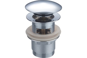 Донный клапан для раковины Ceramalux хром (RD003)