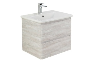 Тумба с раковиной BelBagno Albano 60 светлое дерево - 2