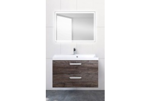 Комплект мебели Belbagno Aurora 80 темное дерево