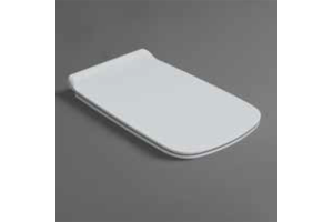 Simas Baden Baden Сиденье для унитаза цвет белый, петли хром, микролифт