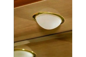 Зеркало Misty Бабочка 90 R бежевый, патина - 3