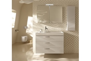 Зеркальный шкаф Jacob Delafon Rythmik 60 см, EB795D-R3 цвет малиновый - 2