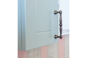 Зеркало-шкаф Sanflor Глория 65 L, серый - 3