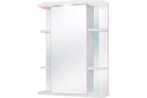 Зеркало-шкаф Onika Глория 60 R с подсветкой, белый (206008)