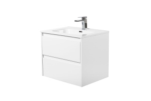 Тумба с раковиной BelBagno Kraft 60 белый матовый - 2