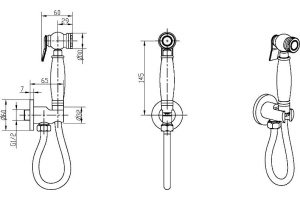 Гигиенический душ Boheme Medici 404 - 2