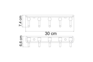 Крючок Wasserkraft Oder K-3075 - 2