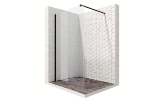 Душевая перегородка Ambassador Walk-in 15031112 120х200 см, профиль черный