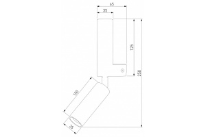 Бра с подсветкой Eurosvet Pitch 40020/1 LED латунь - 2