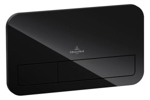 Кнопка смыва Villeroy & Boch Viconnect 922400RB черная глянцевая