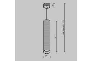 Подвесной светильник Maytoni Technical Artisan P082PL-GU10-B - 2