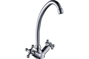 Смеситель для раковины Rossinka  хром (G02-62)