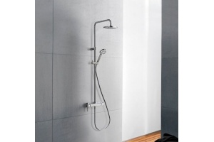 Душевая стойка Kludi Logo с термостатом 6809505-00 - 2