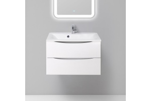 Тумба с раковиной BelBagno Marino 75 bianco lucido