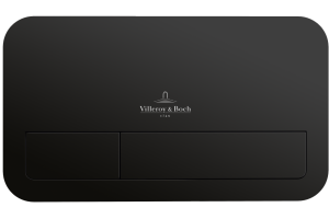Кнопка смыва Villeroy&Boch ViConnect матовый черный 922490AN