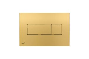 Кнопка смыва AlcaPlast  золото (M375)