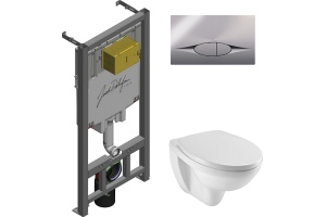 Комплект Jacob Delafon Patio E29025-NF-M15 кнопка хром