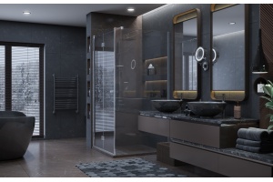 Душевой уголок Ambassador Diamond 12011106L 100х100 см - 2