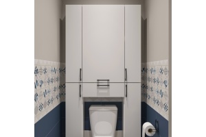 Шкаф DIWO Суздаль 87 для туалета, верхний