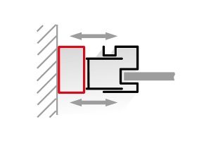 Профиль добавочный RGW хром - 2