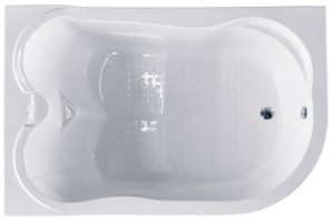 Ванна акриловая Royal Bath Norway 180x120 L белый