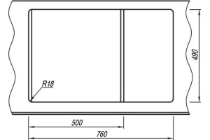 Мойка кухонная Florentina Липси 780 мокко - 3