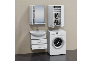 Тумба с раковиной Санта Верона 60 белый - 3