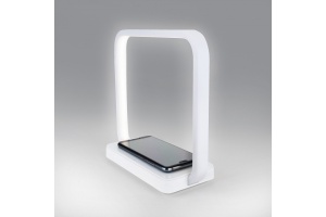 Настольная лампа декоративная Eurosvet Frame 80502/1 белый - 2