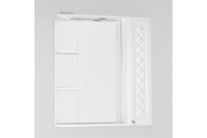 Зеркало-шкаф Style Line Канна 75/С Люкс, белый