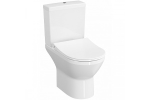 Напольный унитаз VitrA Integra Round белый с сиденьем микролифт