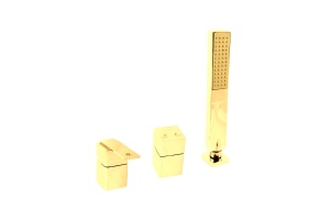 Смеситель на борт ванны Rav Slezak Loira золото