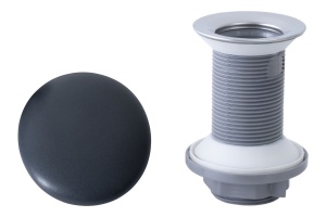 Донный клапан Allen Brau Fantasy черный матовый - 2