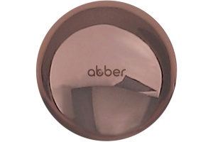 Накладка для донного клапана Abber розовое золото