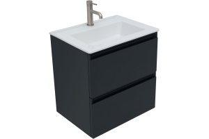 Тумба с раковиной Allen Brau Eclipse 60 черный матовый - 3