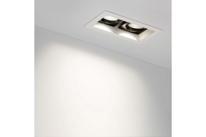 Встраиваемый светодиодный светильник Arlight CL-Kardan-S180x102-2x9W Day 024138 - 3