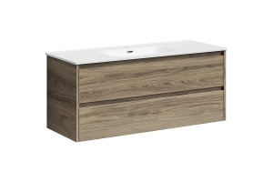 Тумба под раковину подвесная Sancos Libra 120 светлое дерево