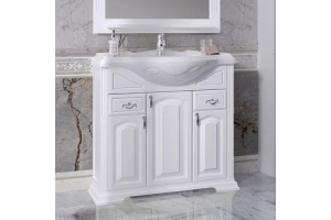 Тумба с раковиной Opadiris Риспекто 80 белый