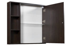 Зеркало-шкаф Stella Polar Монтоне 80 R темное дерево - 2