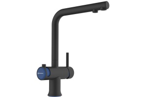 Смеситель для кухни Omoikiri Hotaru GB-IB графит, indigo blue