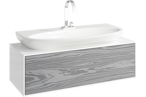 Тумба для комплекта Aqwella 5 stars Genesis 100 миллениум серый