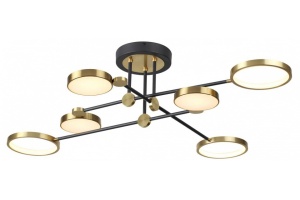 Потолочная светодиодная люстра Odeon Light Midcent Denzel 4320/60CL - 3