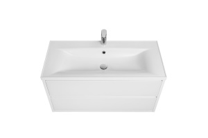 Тумба с раковиной Aquaton Римини 100 белый - 2