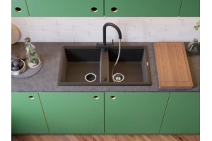 Мойка кухонная Omoikiri Tedori Tetogranit/черный (4993924) - 3