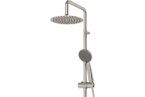 Душевая стойка Dorff Logic, нержавеющая сталь - 3